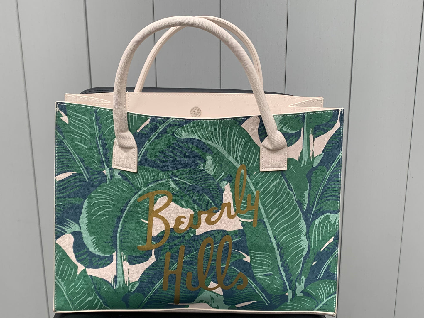 Tropical Palm Trees Vegan Tote/ Women’s Handbag/ Women’s Bag and Purses