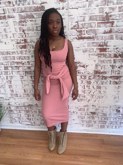 WOMEN'S BLUSH DRESS