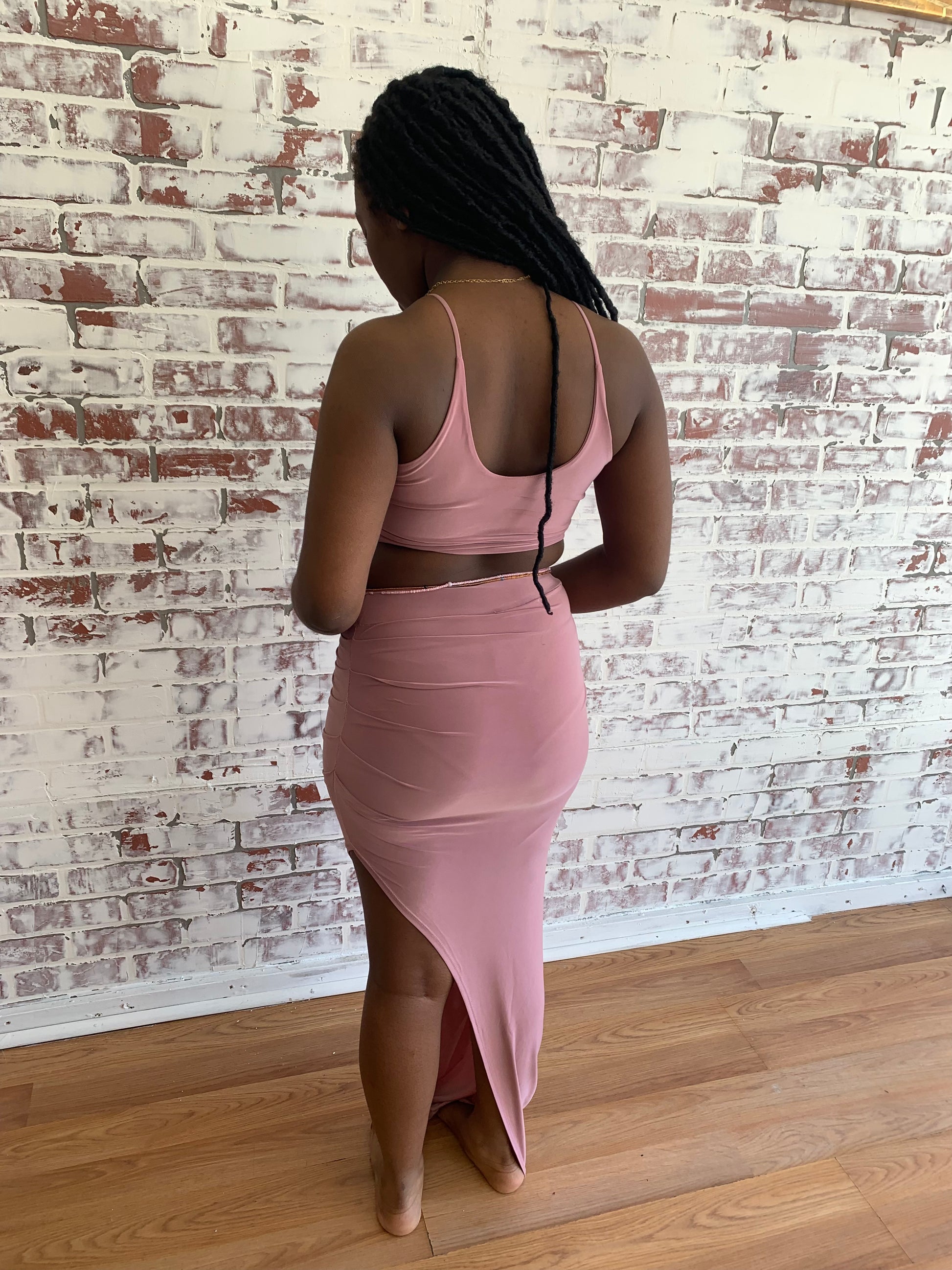two piece skirt set