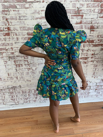 women's tropical dress