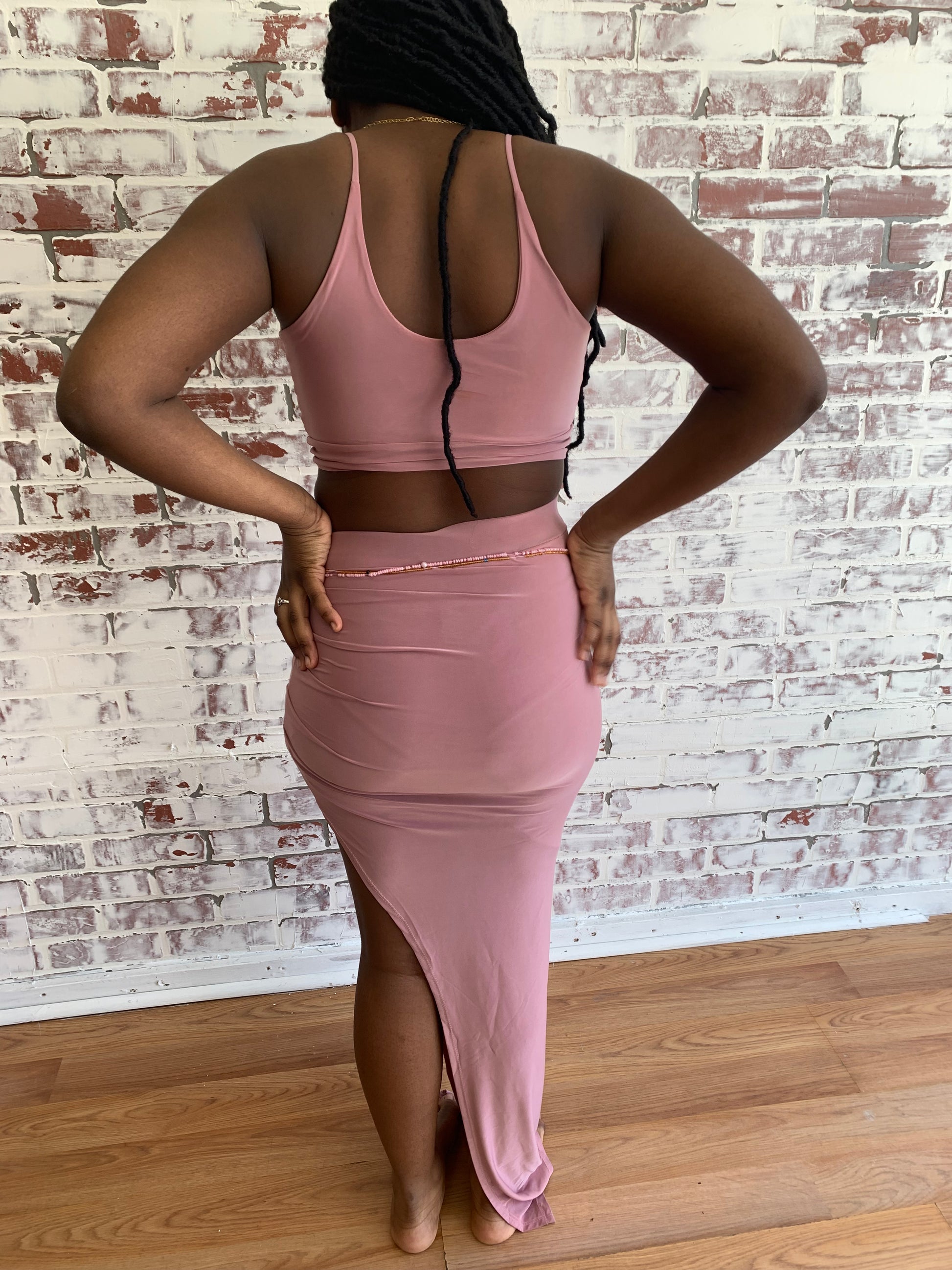 two piece skirt set