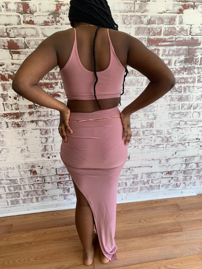 two piece skirt set