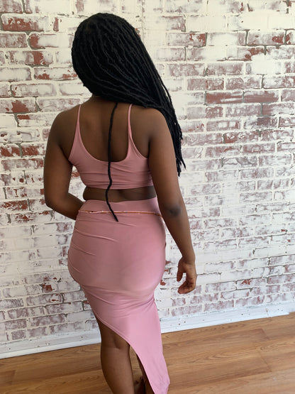 two piece skirt set